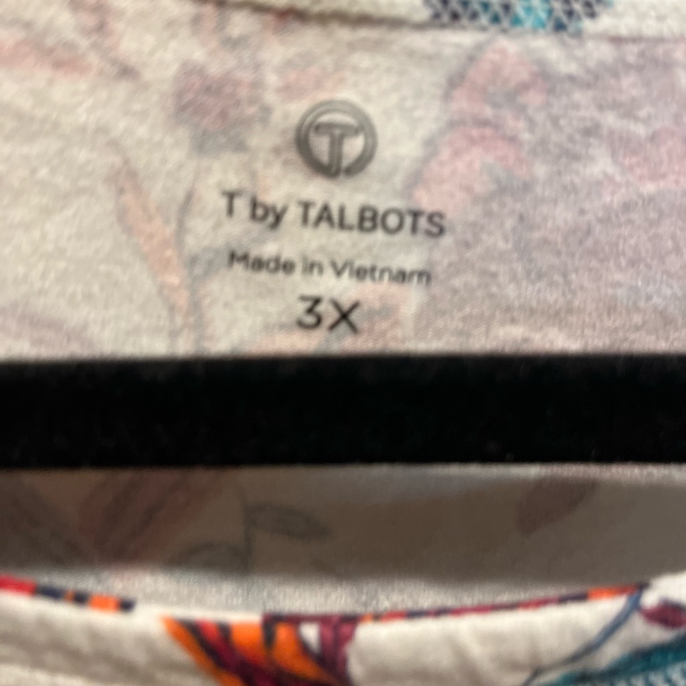 341. WOMENS TALBOTS 3X DETAIL TOP - Picture 3 of 6